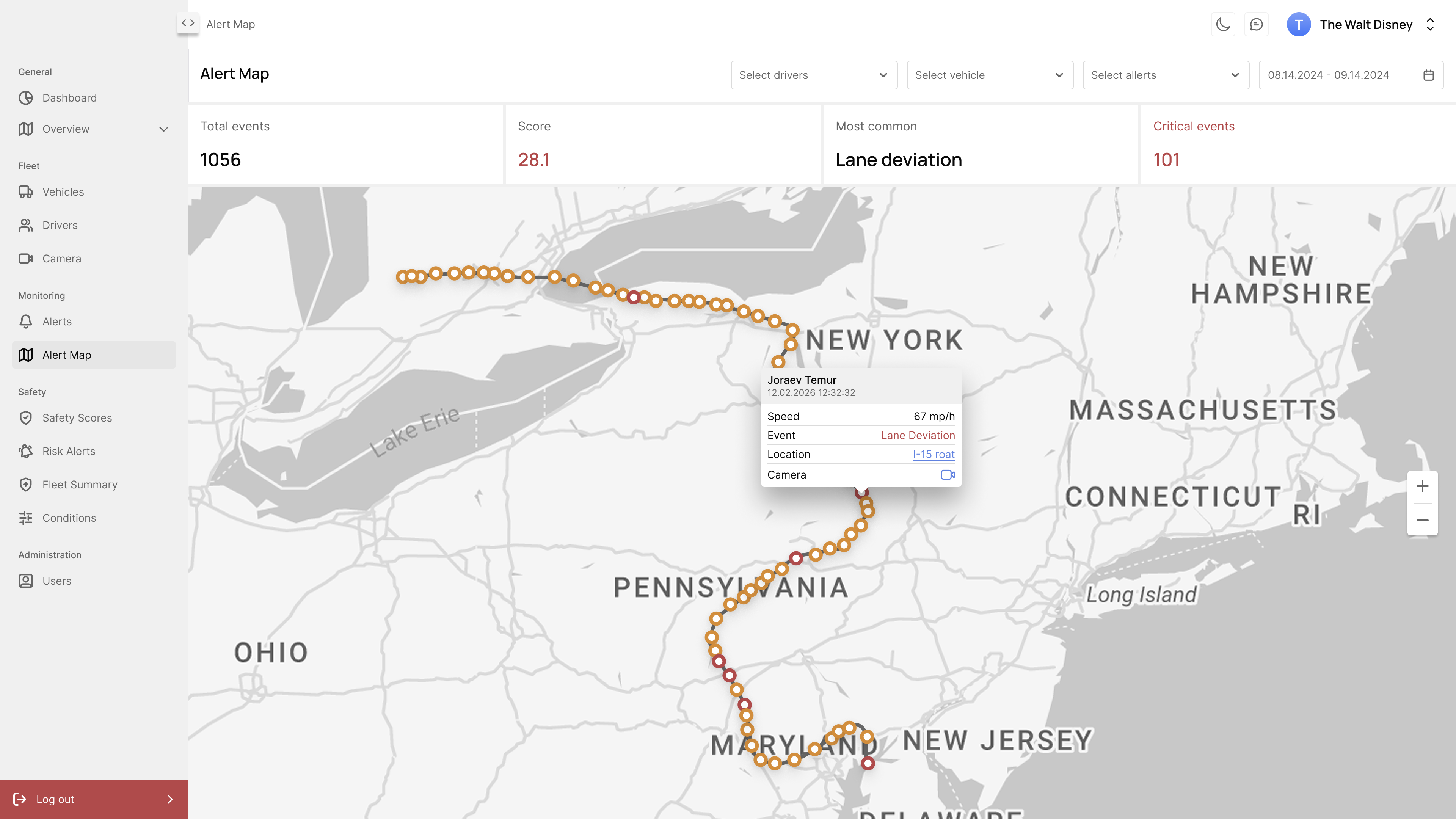 Alert Map